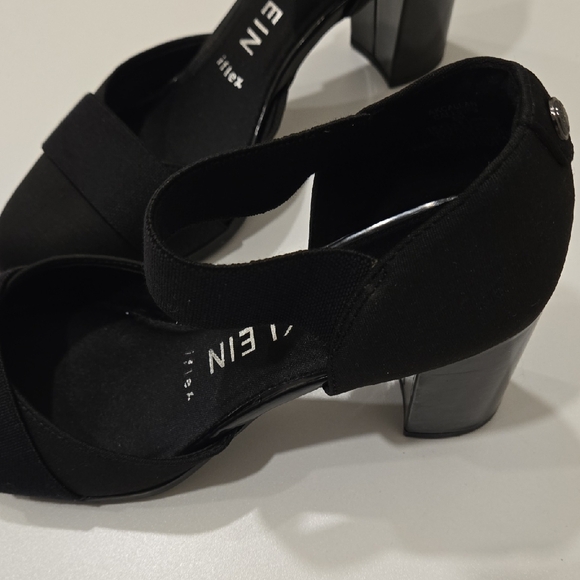 Anne Klein Black Heeled Sandals - Picture 15 of 16